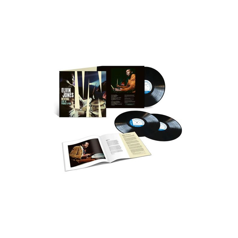 Jones, Elvin - Revival: Live At pookie's Pub - 3 LPs 180 Gr.