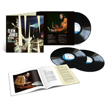 Jones, Elvin - Revival: Live At pookie's Pub - 3 LPs 180 Gr.