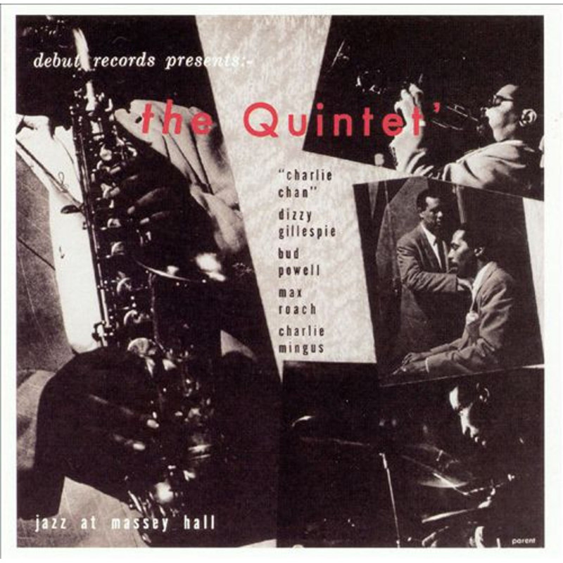 Parker, Ch. / Gillespie, D. / Powell, B. / Mingus, Ch. / Roach, M. - Quintet, Jazz At Massey Hall - LP (OJC-USA Vinyl Edition)