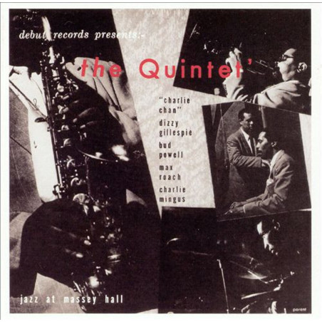 Parker, Ch. / Gillespie, D. / Powell, B. / Mingus, Ch. / Roach, M. - Quintet, Jazz At Massey Hall - LP (OJC-USA Vinyl Edition)