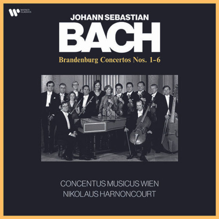 Bach, J. S. - Brandenburgische Konzerte Nr. 1-6 - Harnoncourt - 2 LPs 180 Gr.