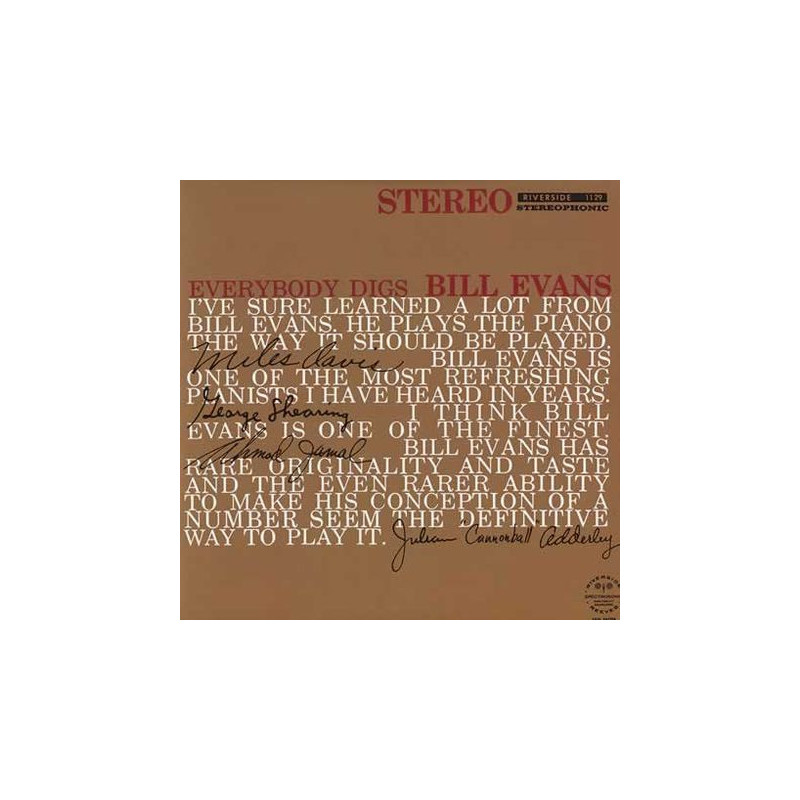 Evans, Bill - Everybody Digs Bill Evans - 2 LPs 180 Gr. 45 rpm (Analogue Production Audiophile Vinyl Series)