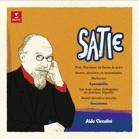Satie, Erik - Klavierwerke - LP 180 Gr.