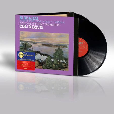 Sibelius - Symphonien 5 & 7 - Davis, Colin - 2 LPs 180 Gr. (Decca Pure Analogue Audiophile Vinyl Series)