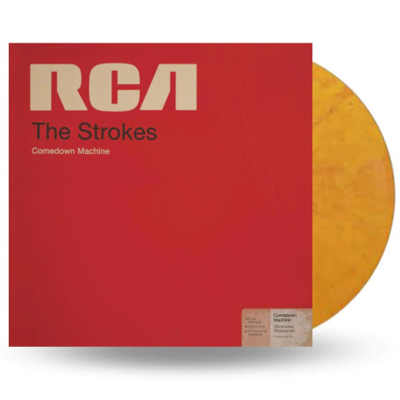 Strokes, The - Comedown Machine - LP 180 Gr. (Yellow & Red Marbled Vinyl Edition)