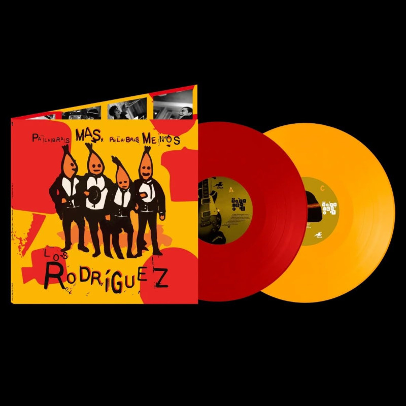 Rodriguez, Los - Palabras Más, Palabras Menos - 2 LPs (30th Anniversary Red And Yellow Vinyl Edition)