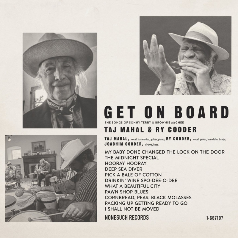 Mahal, Taj & Cooder, Ry - Get On Board - LP