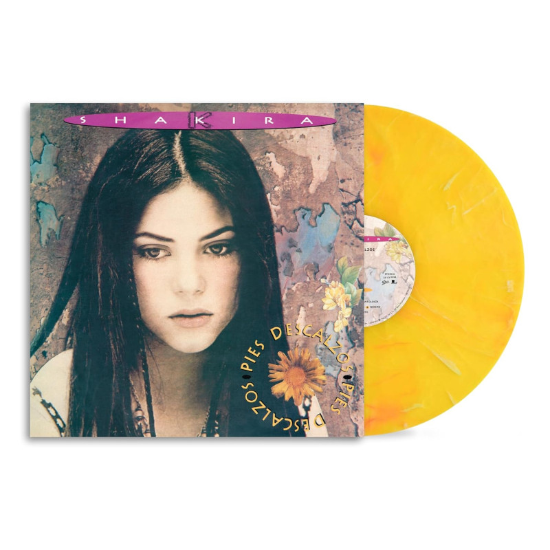 Shakira - Pies Descalzos - LP (30th Anniversary Limited Special Yellow Vinyl Edition)