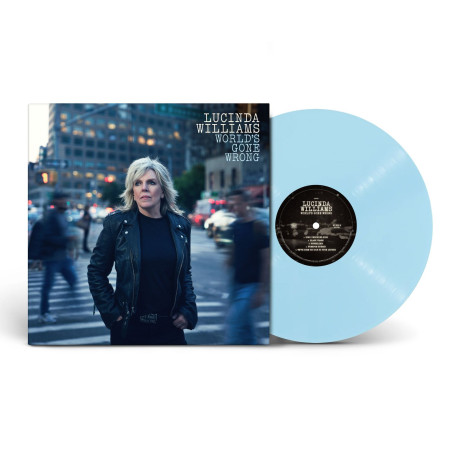 Williams, Lucinda - World's Gone Wrong - LP (Limited Indie Exclusive Blue Sky Vinyl Edition)