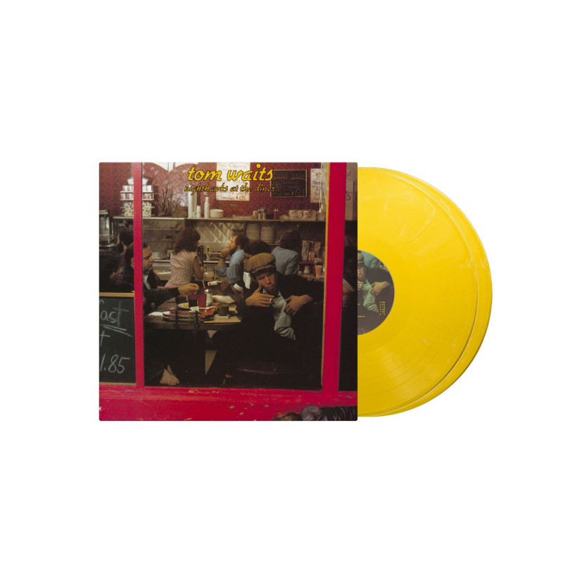 Waits, Tom - Nighthawks At The Diner - 2 LPs 180 Gr. (50th Anniversary Limited Yellow Marble Vinyl Edition)