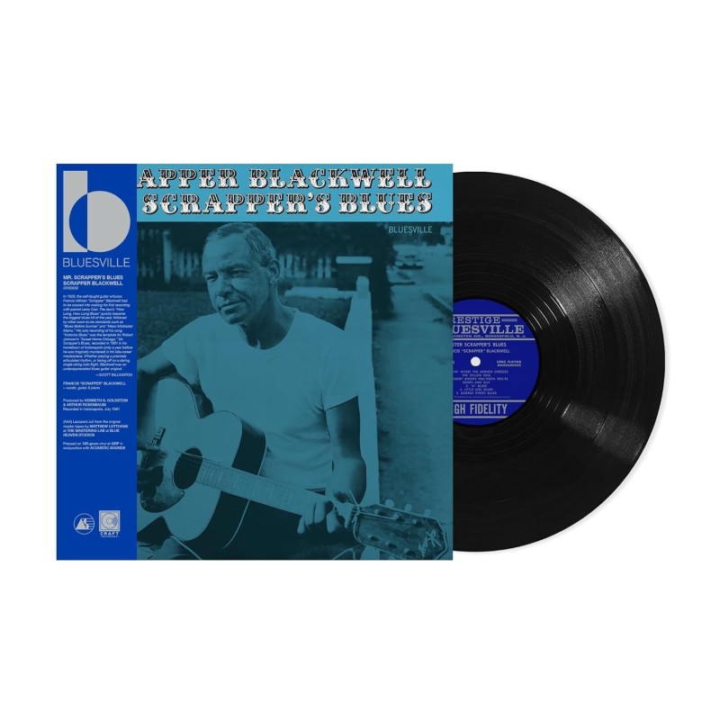 Blackwell, Scrapper - Mr. Scrapper’s Blues - LP 180 Gr. (OBC-Bluesville Vinyl Series)