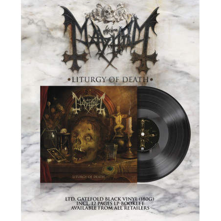 Mayhem - Liturgy Of Death - LP 180 Gr.