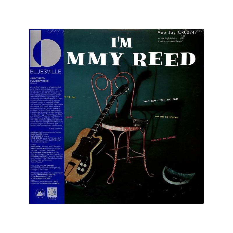 Reed, Jimmy - I'm Jimmy Reed - LP 180 Gr. (OBC-Bluesville Vinyl Series)
