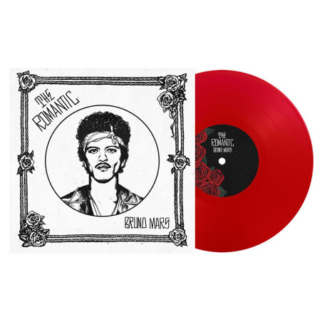 Mars, Bruno - The Romantic - LP (Limited Indie Exclusive Transparent Red Vinyl Edition)