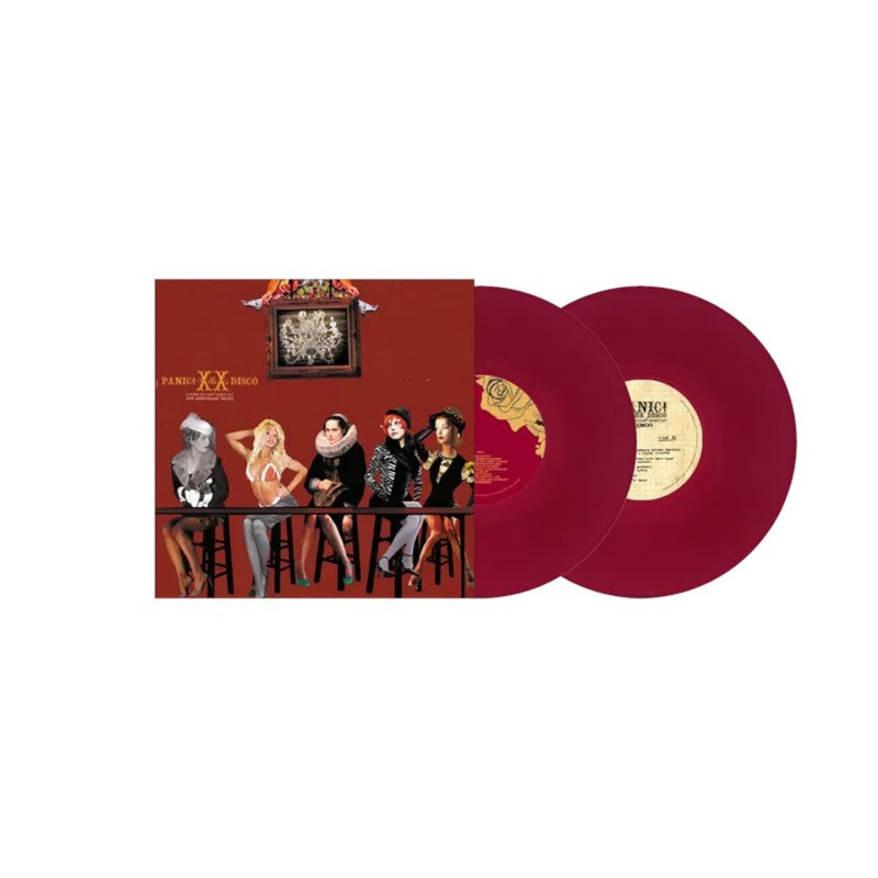Panic At The Disco - A Fever You Can't Sweat Out - 2 LPs (20th Anniversary Deluxe Apple Red Vinyl Edition)
