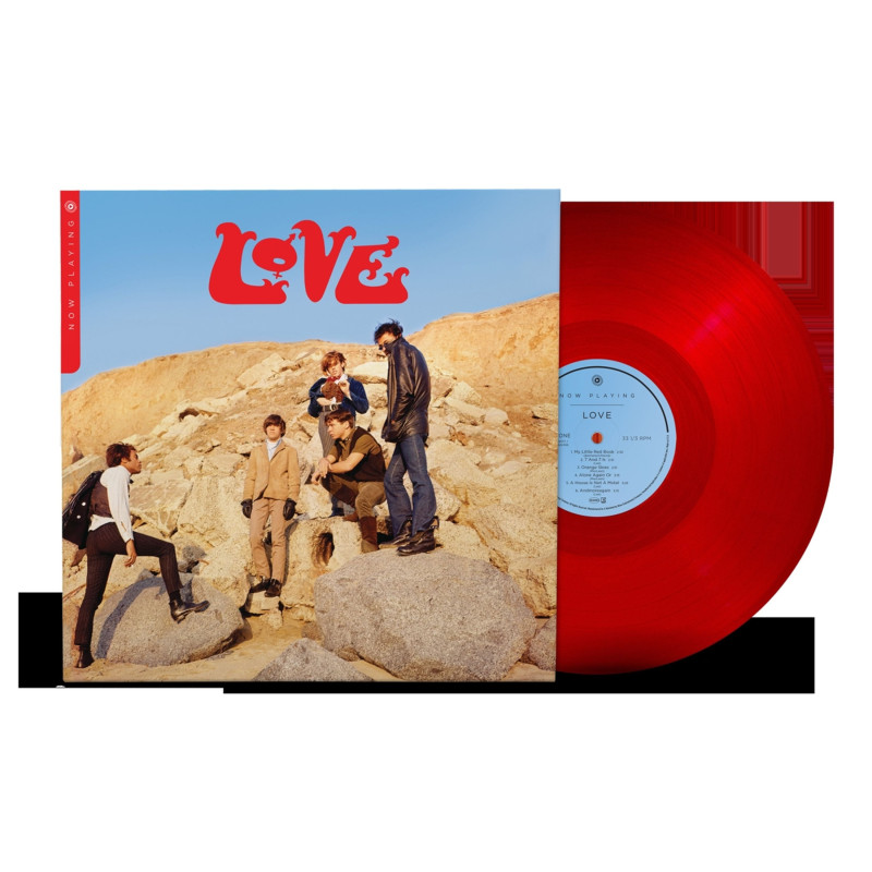 Love - Now Playing - LP (Translucent Red Vinyl)