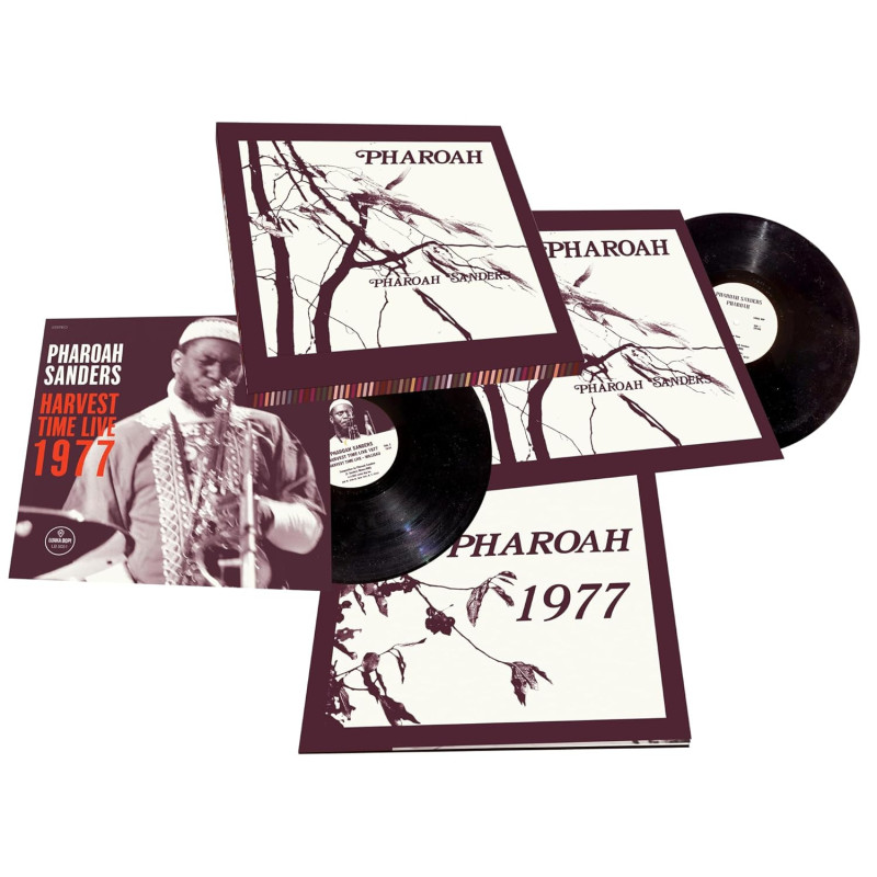 Sanders, Pharoah - Pharoah: Harvest Time 1977, Live - 2 LPs + Booklet (Vinyl Boxed Set Edition)