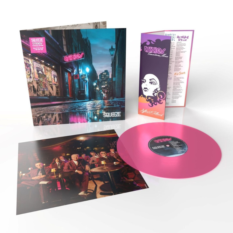 Squeeze - Trixies - LP (Transparent Pink Vinyl Edition)