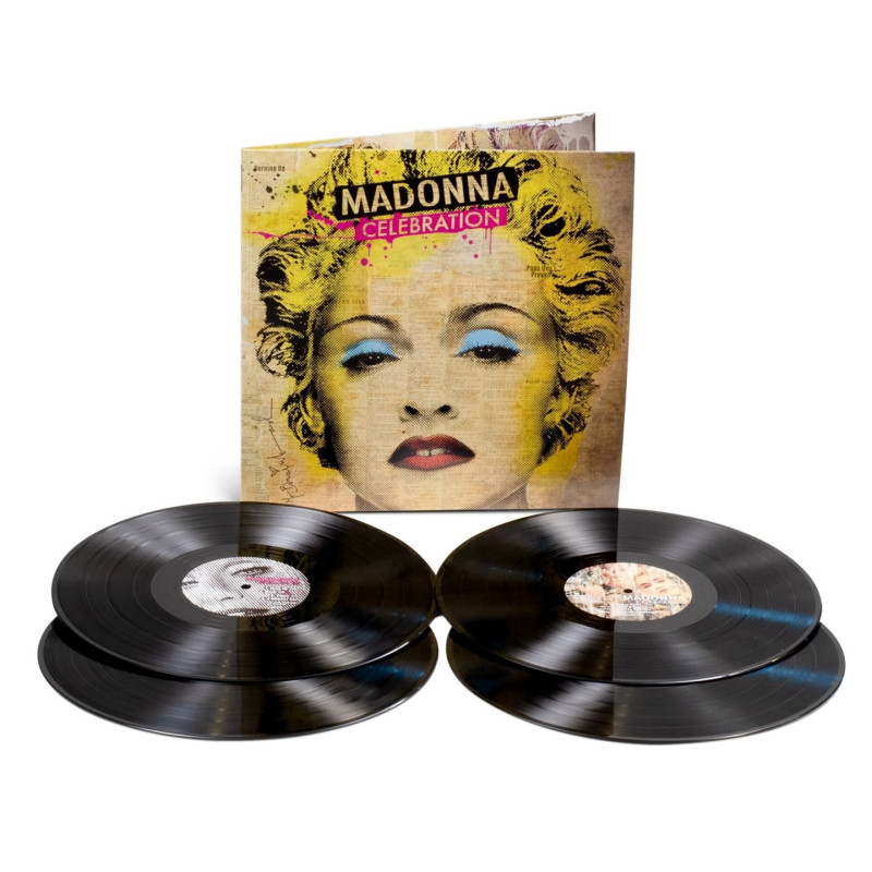 Madonna - Celebration - 4 LPs Box-Set (The Ultimate Hits Collection)