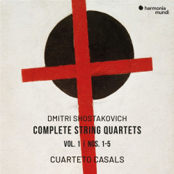 Shostakovich - Complete String Quartets, Vol. 1, nº 1-5 - Carteto Casals (2 CDs Set)