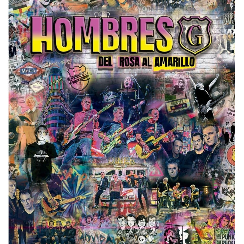 Hombres G - Del Rosa Al Amarillo - 2 LPs