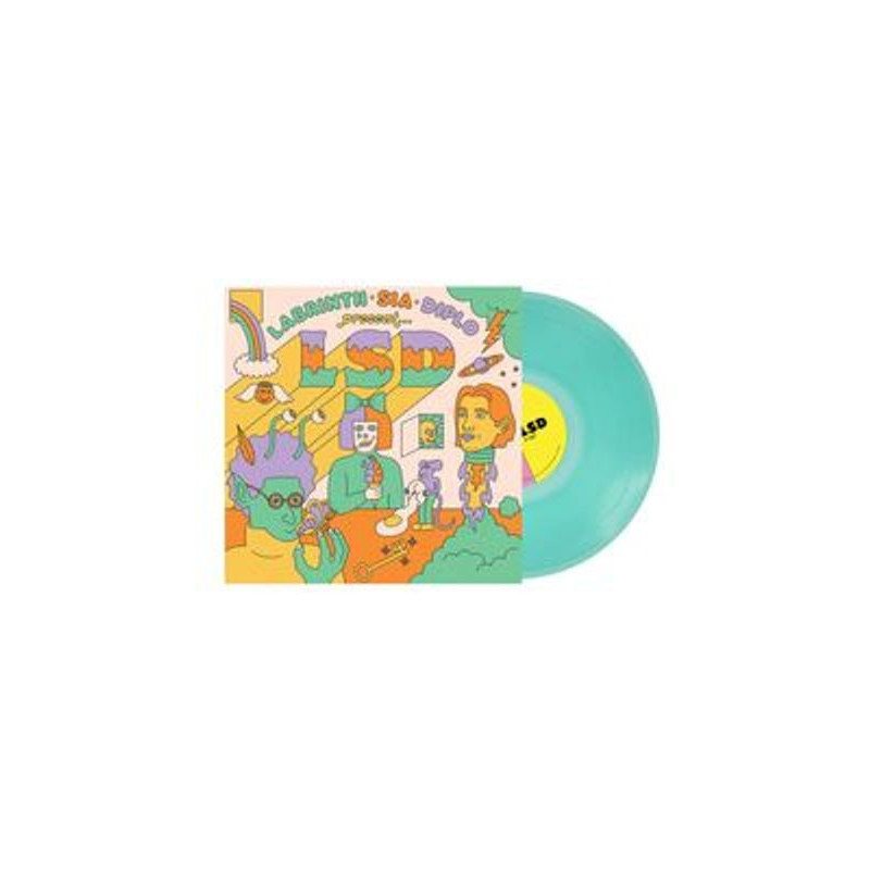 LSD: Labrinth, Sia & Diplo Present... LSD - LP (5th Anniversary Sea Glass Vinyl Edition)