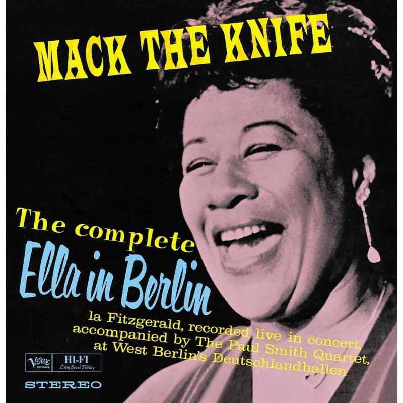 Fitzgerald, Ella - Mack The Knife: Ella In Berlin - LP 180 Gr. (Back To Black Vinyl Edition)