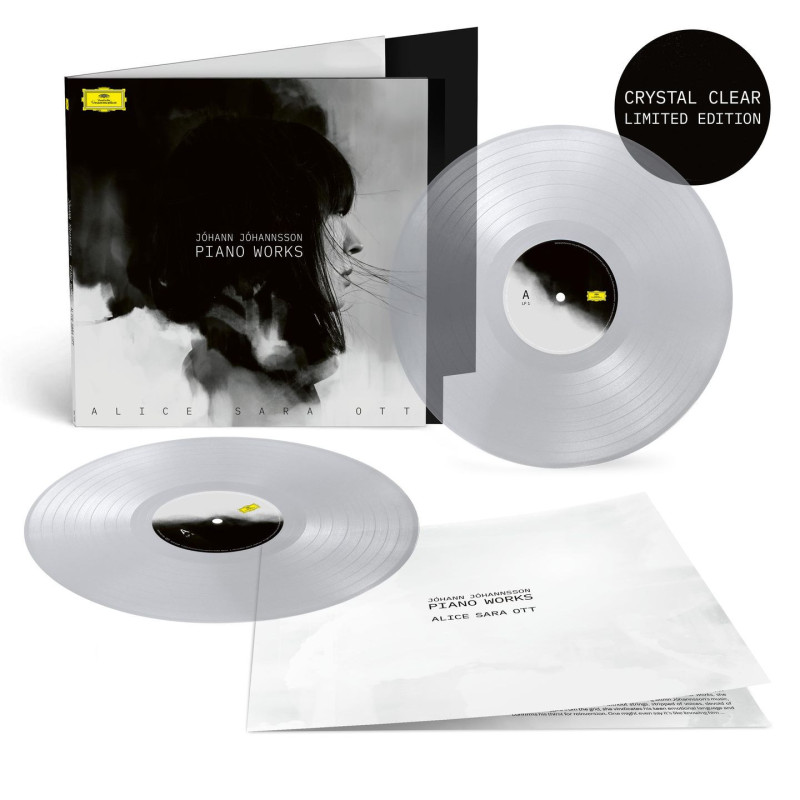 Ott, Alice Sara - Johann Johannsson Piano Works - 2 LPs 180 Gr. (Crystal Clear Vinyl Edition)