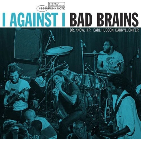 Bad Brains - I Against I - LP ("Punk Note" Cover Vinyl Edition)