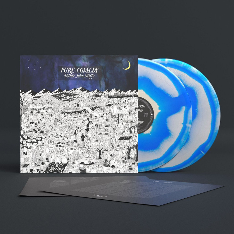 Father John Misty - Pure Comedy - 2 LPs (Limited Blue/White Swirl Vinyl Edition)