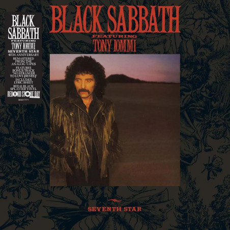 Black Sabbath - Seventh Star - LP (RSD 2026 Red & Black Splatter Vinyl Edition)