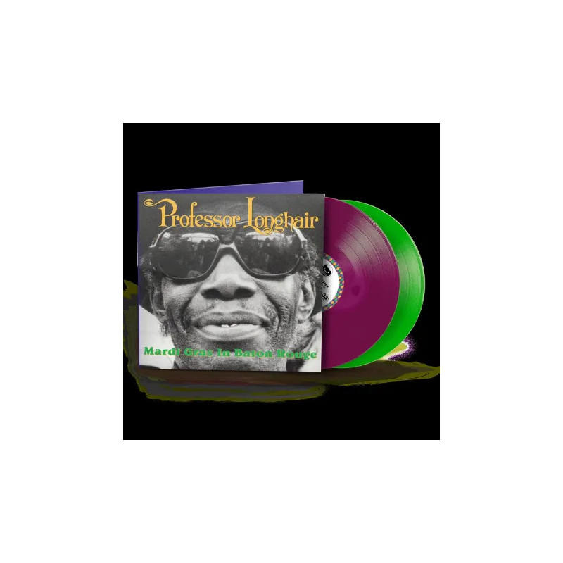 Professor Longhair - Mardi Gras In Baton Rouge - 2 LPs (RSD 2026 Purple & Green Vinyl Edition)