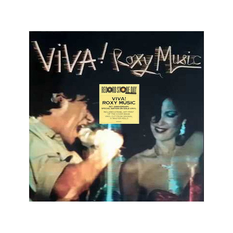 Roxy Music - Viva! Roxy Music - LP (RSD 2026 Gold Vinyl Edition)