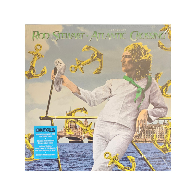 Stewart, Rod - "Alternate" Atlantic Crossing - LP (RSD 2026 Drift Away Blue Vinyl Edition)