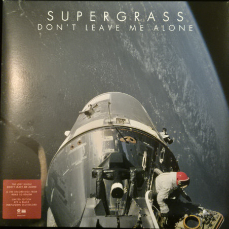 Supergrass - Don't Leave Me Alone - 12'' 45rpm (RSD 2026 Red & Black Inkplosion Eco Vinyl Edition)