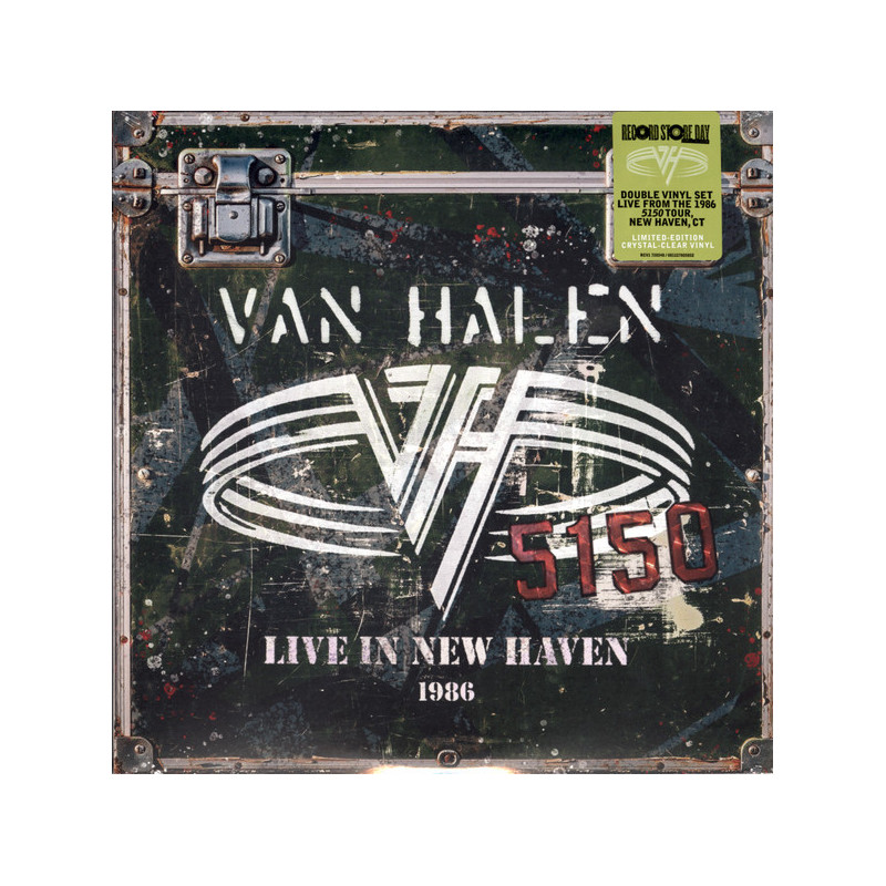 Van Halen - Live In New Haven, 1986 - 2 LPs (RSD 2026 Crystal Clear Vinyl Edition)