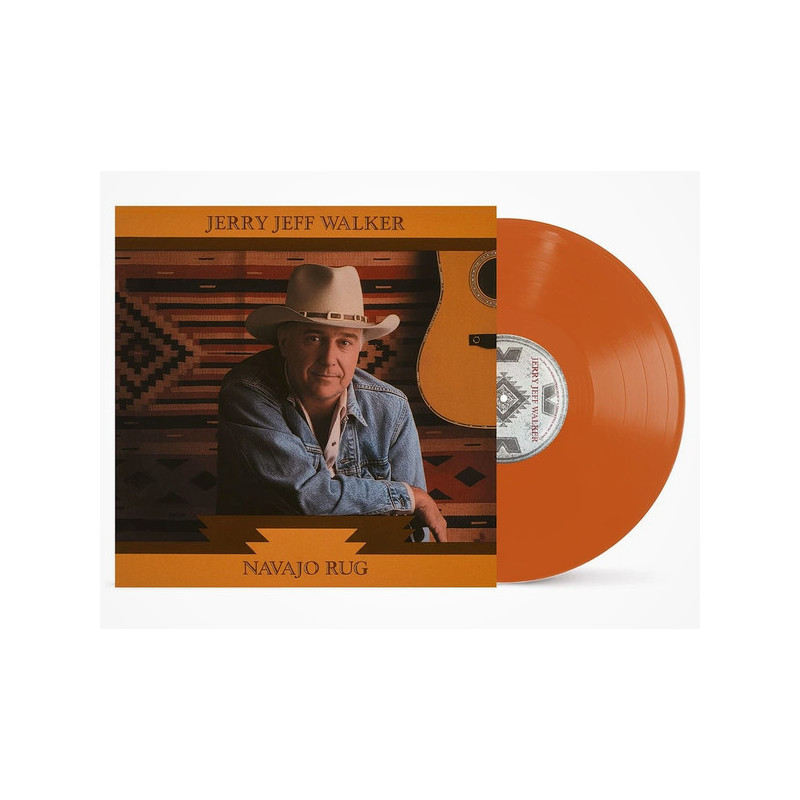 Walker, Jerry Jeff - Navajo Rug - 2 LPs (RSD 2026 Translucent Orange Vinyl Edition)