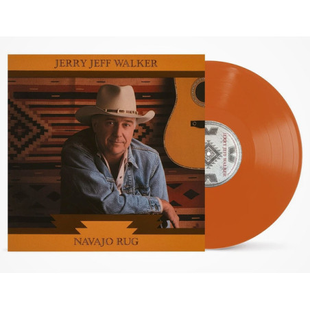 Walker, Jerry Jeff - Navajo Rug - 2 LPs (RSD 2026 Translucent Orange Vinyl Edition)