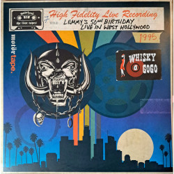 Motörhead - The Lost Tapes, Vol. 7: Live In West Hollywood, 1995 - 2 LPs (RSD 2026 Crystal Clear Vinyl Edition)