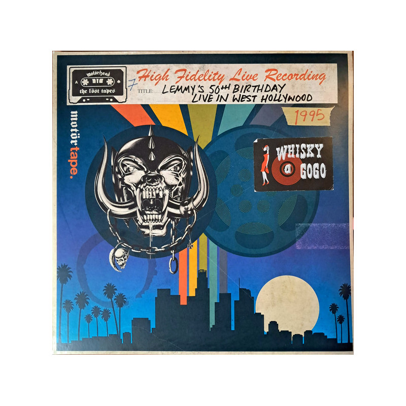 Motörhead - The Lost Tapes, Vol. 7: Live In West Hollywood, 1995 - 2 LPs (RSD 2026 Crystal Clear Vinyl Edition)