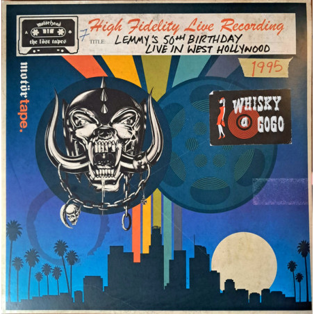 Motörhead - The Lost Tapes, Vol. 7: Live In West Hollywood, 1995 - 2 LPs (RSD 2026 Crystal Clear Vinyl Edition)