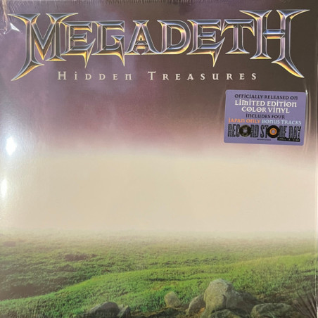 Megadeth - Hidden Treasures - LP (RSD 2026 Purple & Black Marbled Vinyl Edition)