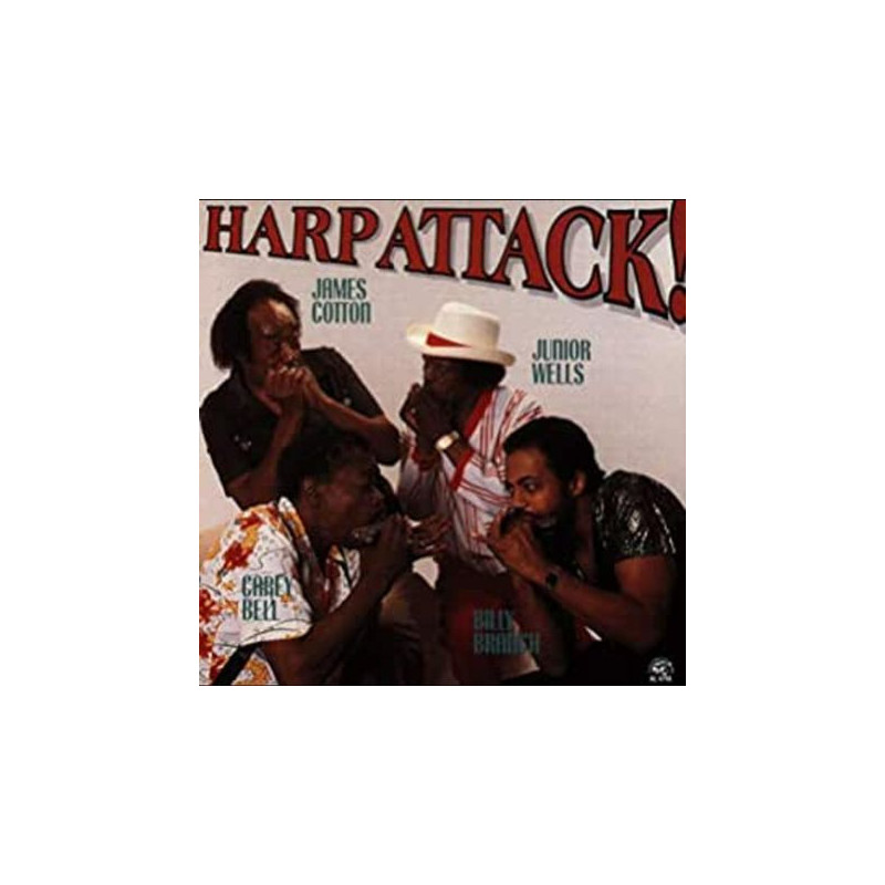 Cotton, James / Wells, Junior - Harp Attack - LP