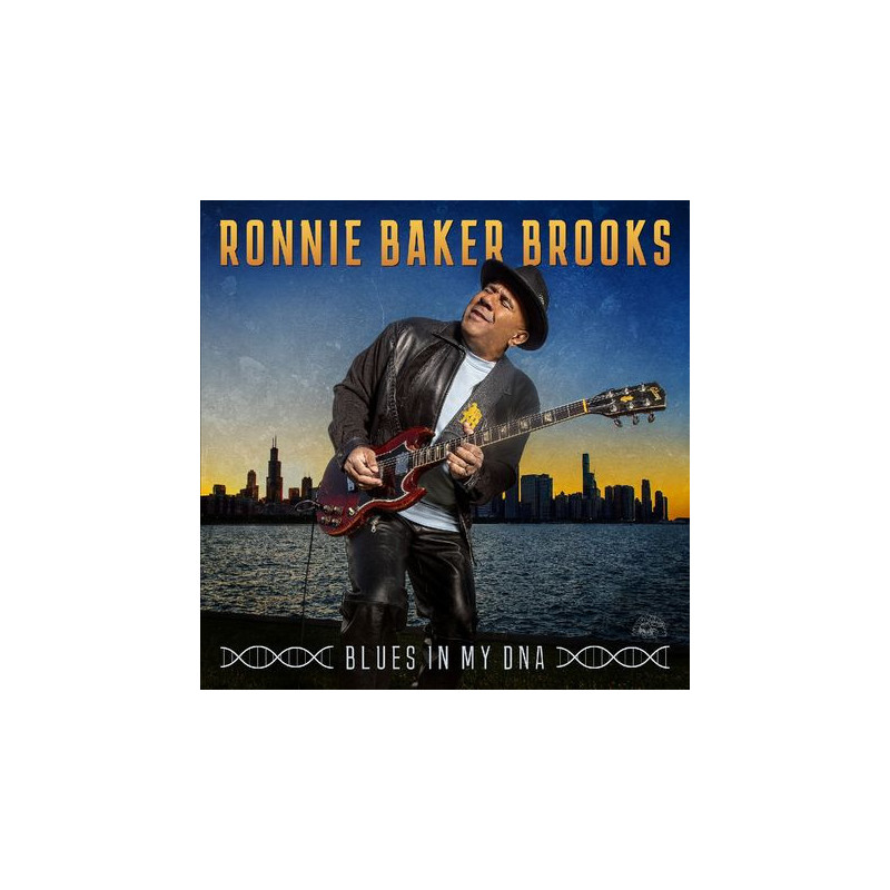 Baker Brooks, Ronnie - Blues in My DNA - LP (Clear Blue Vinyl Edition)