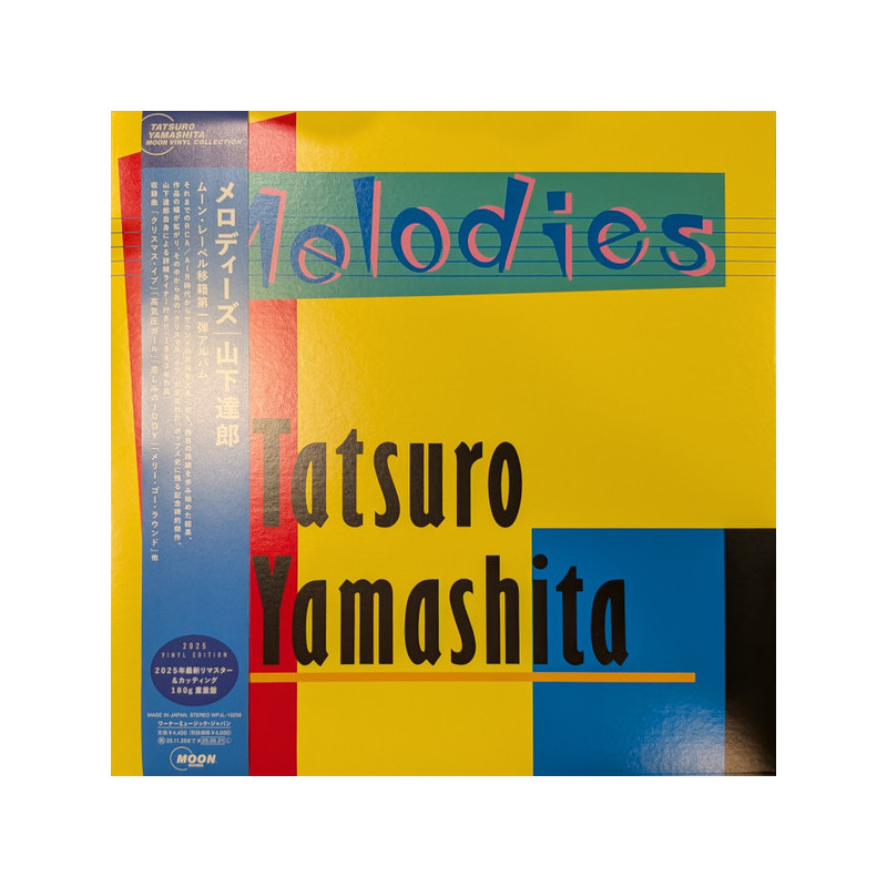 Yamashita, Tatsuro - Melodies - LP (Japanese Pressing Vinyl)