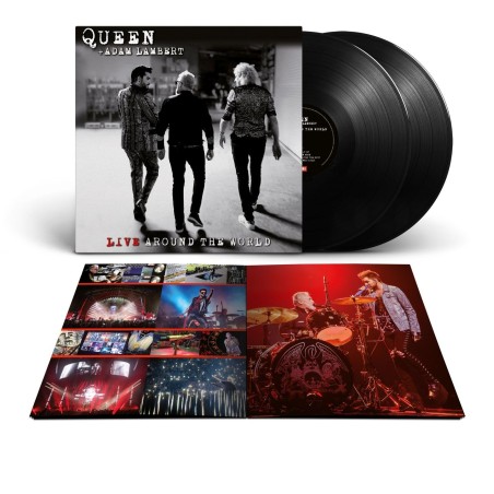 Queen & Adam Lambert - Live Around The World - 2 LPs 180 Gr. (Half Speed ​​Mastering Vinyl Edition)