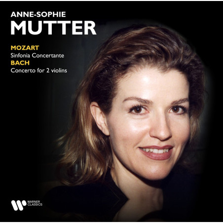Mozart, W. A. - Sinfonia Concertante / Bach, J. S. - Concerto For 2 Violins - Mutter / Accardo / Marriner - LP