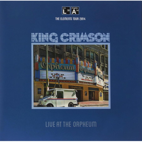 King Crimson - Live At The Orpheum (The Elements Tour 2014) - LP 200 Gr. (Japanese Pressing Vinyl Edition)