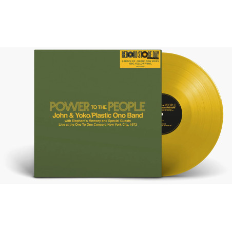 Lennon, John & Ono, Yoko / Plastic Ono Band - Power To The People - LP (RSD 2025 Vinyl Edition)