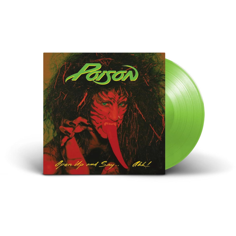 Poison - Open Up And Say Ahhh - LP (Neon Green Vinyl Edition)